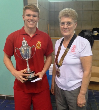 Swimmer of the Year Lewis Clough